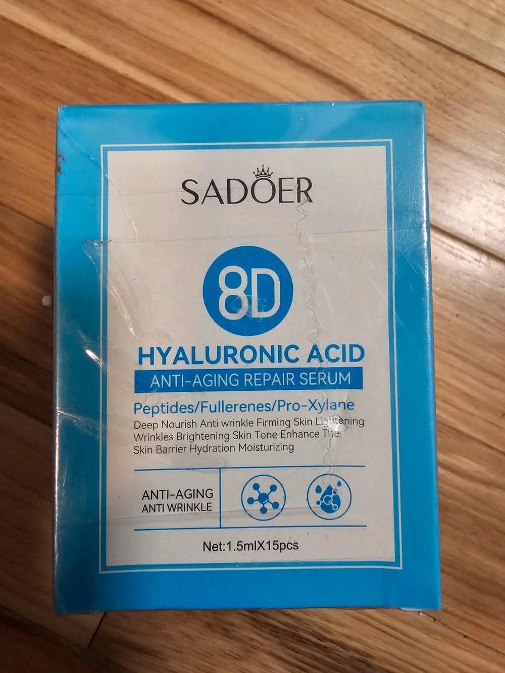 8D Hyaluronic Acid Anti-Aging Repair Serum - Blue